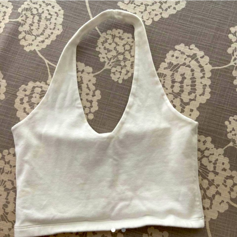 Brandy Melville white crop top